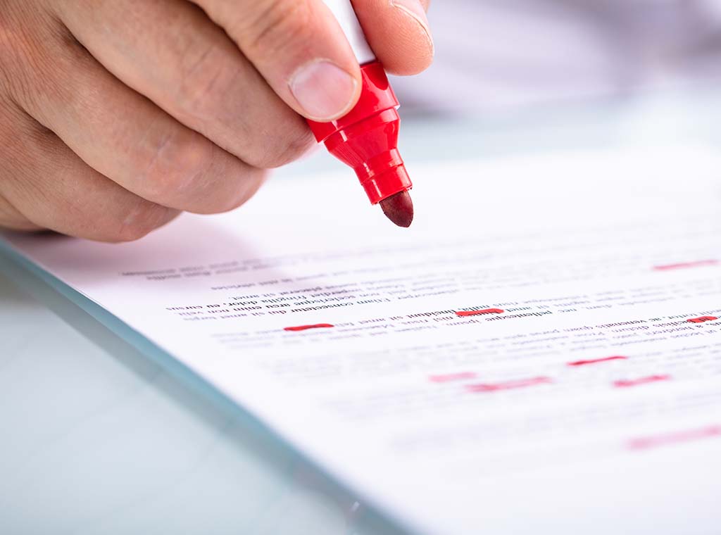 Certificate in Editing and Proofreading